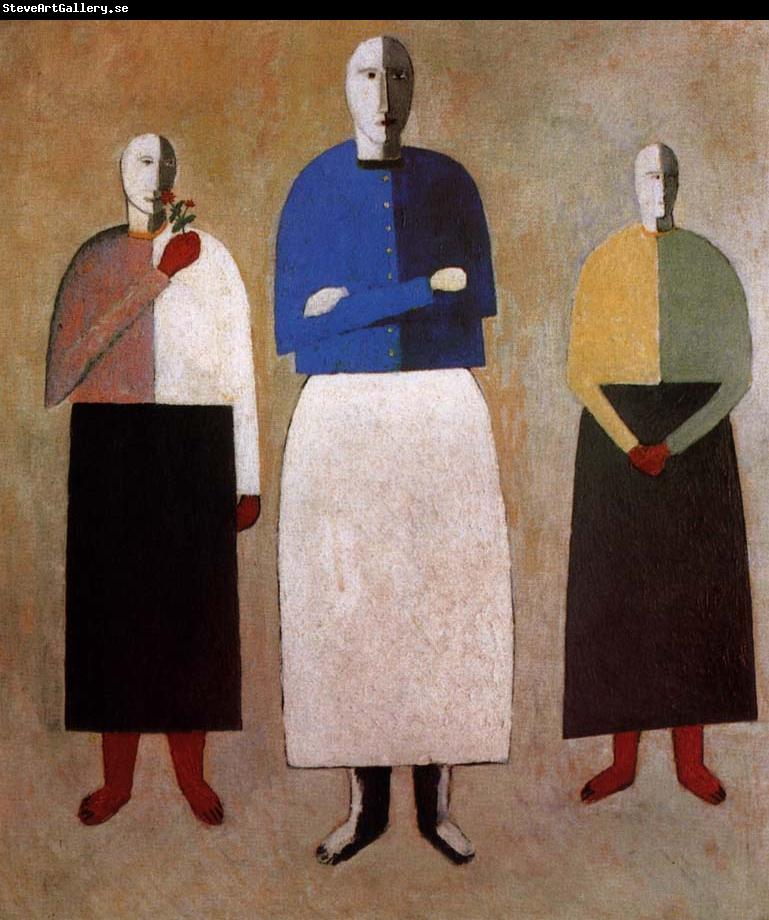 Kasimir Malevich Three Women